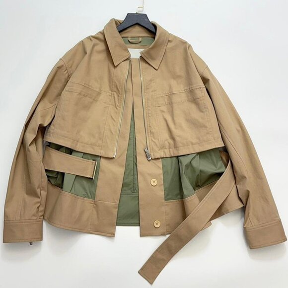 3.1 Phillip Lim Fake Two-Piece Belted Jacket